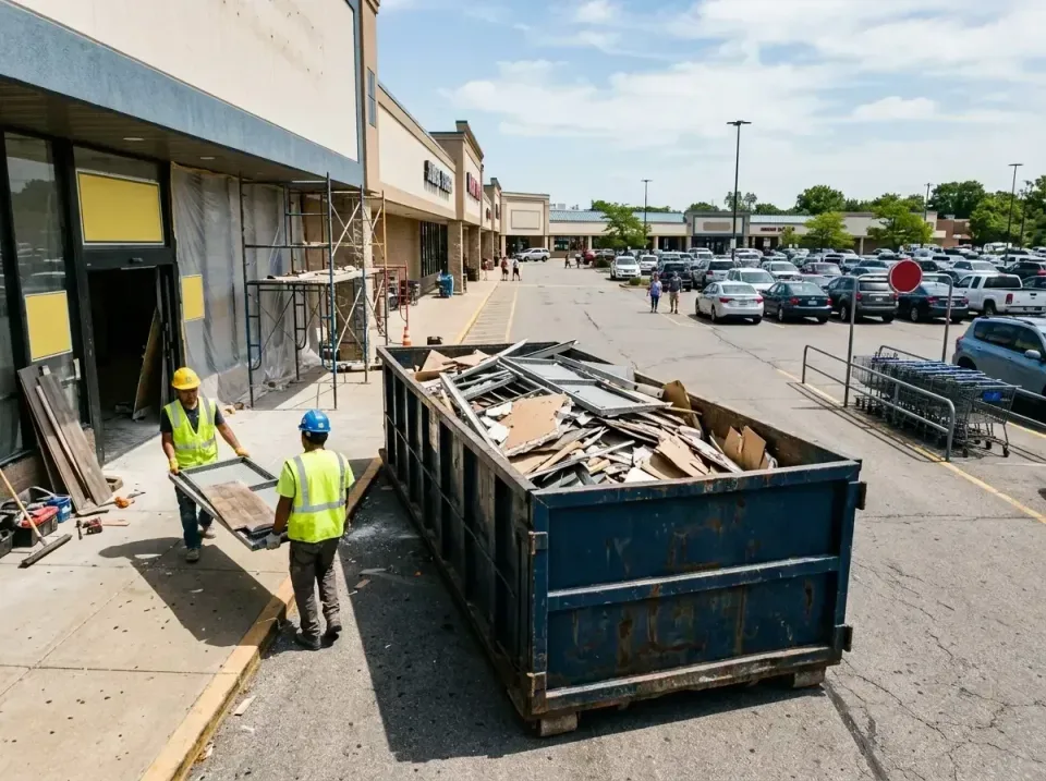 retail-store-renovation-debris-003 — frequently asked questions, Roll-off Dumpster Rentals in Munford, TN